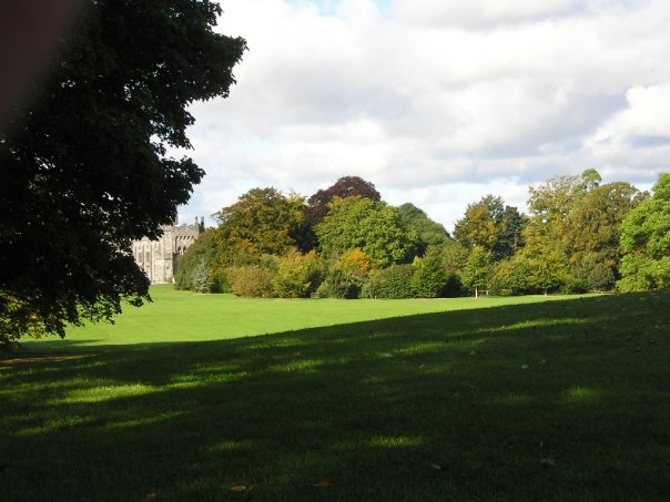 Kilkenny castle park from the southeast